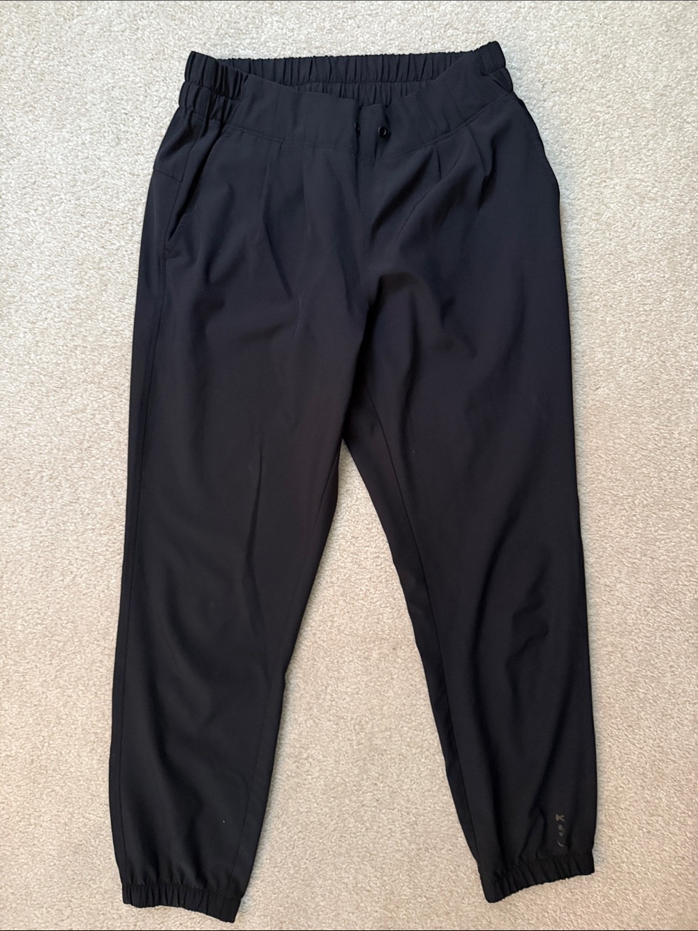 Kavu Women’s Black Elastic-Waist Joggers